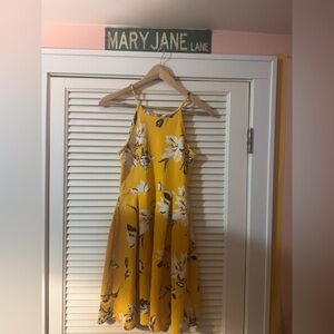 Soprano Yellow Floral kids/teenage/petite female  Dress
